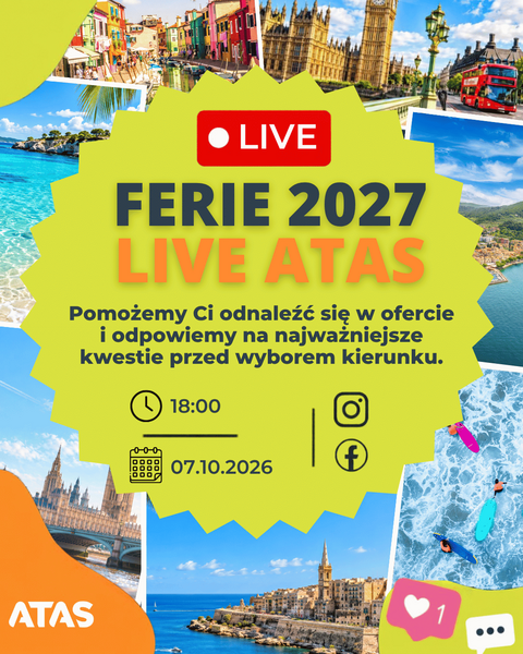 ATAS Ferie 2027 - social media LIVE 